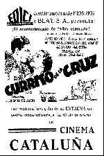 carátula carteles de Currito De La Cruz - 1936 - V5