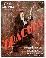 cartula carteles de Dracula - 1931 - V7