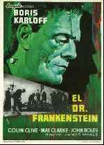carátula carteles de El Doctor Frankenstein - 1931 - V4