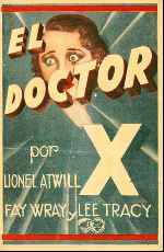 carátula carteles de El Doctor X - V2