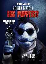 carátula carteles de Quien Mato A Los Puppets - V3