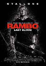 carátula carteles de Rambo - Last Blood - V4