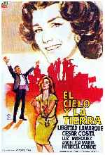 carátula carteles de El Cielo Y La Tierra - 1962