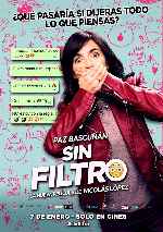 cartula carteles de Sin Filtro - 2016