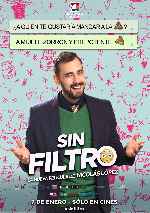 cartula carteles de Sin Filtro - 2016 - V03