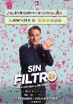 carátula carteles de Sin Filtro - 2016 - V04
