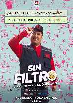 carátula carteles de Sin Filtro - 2016 - V05