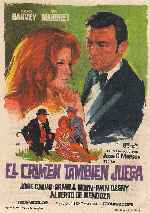 carátula carteles de El Crimen Tambien Juega