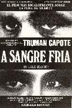 carátula carteles de A Sangre Fria - 1967 - V2