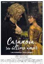 carátula carteles de Casanova Su Ultimo Amor