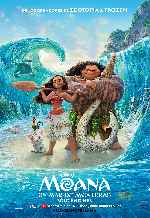 carátula carteles de Moana - Un Mar De Aventuras - V2