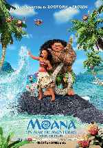 carátula carteles de Moana - Un Mar De Aventuras