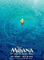 cartula carteles de Moana - Un Mar De Aventuras - V6