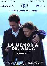 carátula carteles de La Memoria Del Agua - 2015 - V2