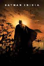 carátula carteles de Batman Inicia - V8