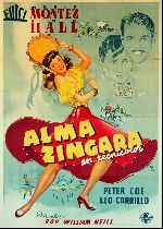 carátula carteles de Alma Zingara - V2