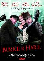 carátula carteles de Burke & Hare