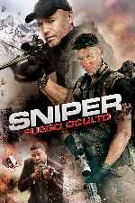 carátula carteles de Sniper - Fuego Oculto