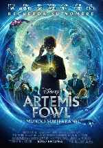 cartula carteles de Artemis Fowl - El Mundo Subterraneo