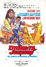 carátula carteles de Dinamita Johnson