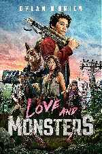 cartula carteles de Love And Monsters