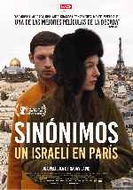 carátula carteles de Sinonimos - Un Israeli En Paris