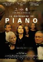 carátula carteles de La Profesora De Piano - 2019