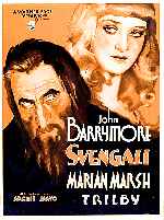 carátula carteles de Svengali - 1931 - V2