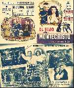 carátula carteles de El Hijo De Montecristo - V2
