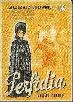 carátula carteles de Perfidia - 1943
