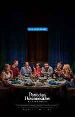 carátula carteles de Perfectos Desconocidos - 2018