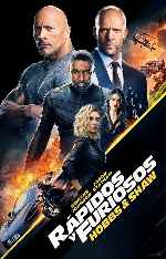 carátula carteles de Rapidos Y Furiosos - Hobbs & Shaw