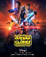 carátula carteles de Star Wars - La Guerra De Los Clones