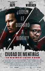 carátula carteles de Ciudad De Mentiras