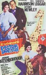 carátula carteles de El Extravagante Doctor Dolittle