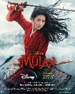 carátula carteles de Mulan - 2020 - V10