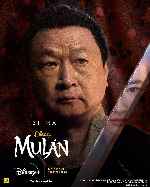 carátula carteles de Mulan - 2020 - V15