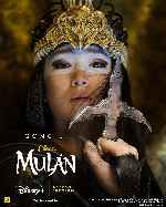 carátula carteles de Mulan - 2020 - V16