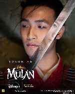 carátula carteles de Mulan - 2020 - V17