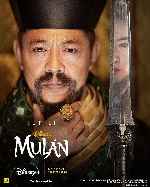 carátula carteles de Mulan - 2020 - V18
