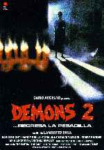 carátula carteles de Demons 2