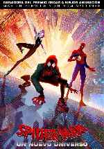 carátula carteles de Spider-man - Un Nuevo Universo - V04