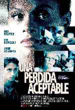 carátula carteles de Una Perdida Aceptable