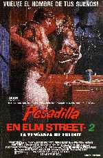carátula carteles de Pesadilla En Elm Street 2 - La Venganza De Freddy