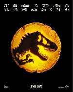 carátula carteles de Jurassic World - Dominio