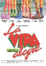 carátula carteles de La Vida Alegre