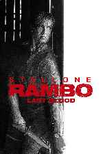 carátula carteles de Rambo - Last Blood - V8