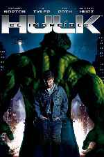 carátula carteles de El Increible Hulk - 2008 - V2