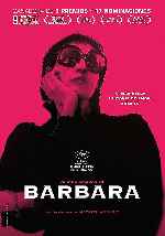 carátula carteles de Barbara - 2017