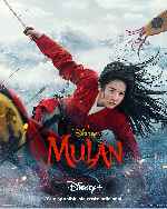 carátula carteles de Mulan - 2020 - V19
